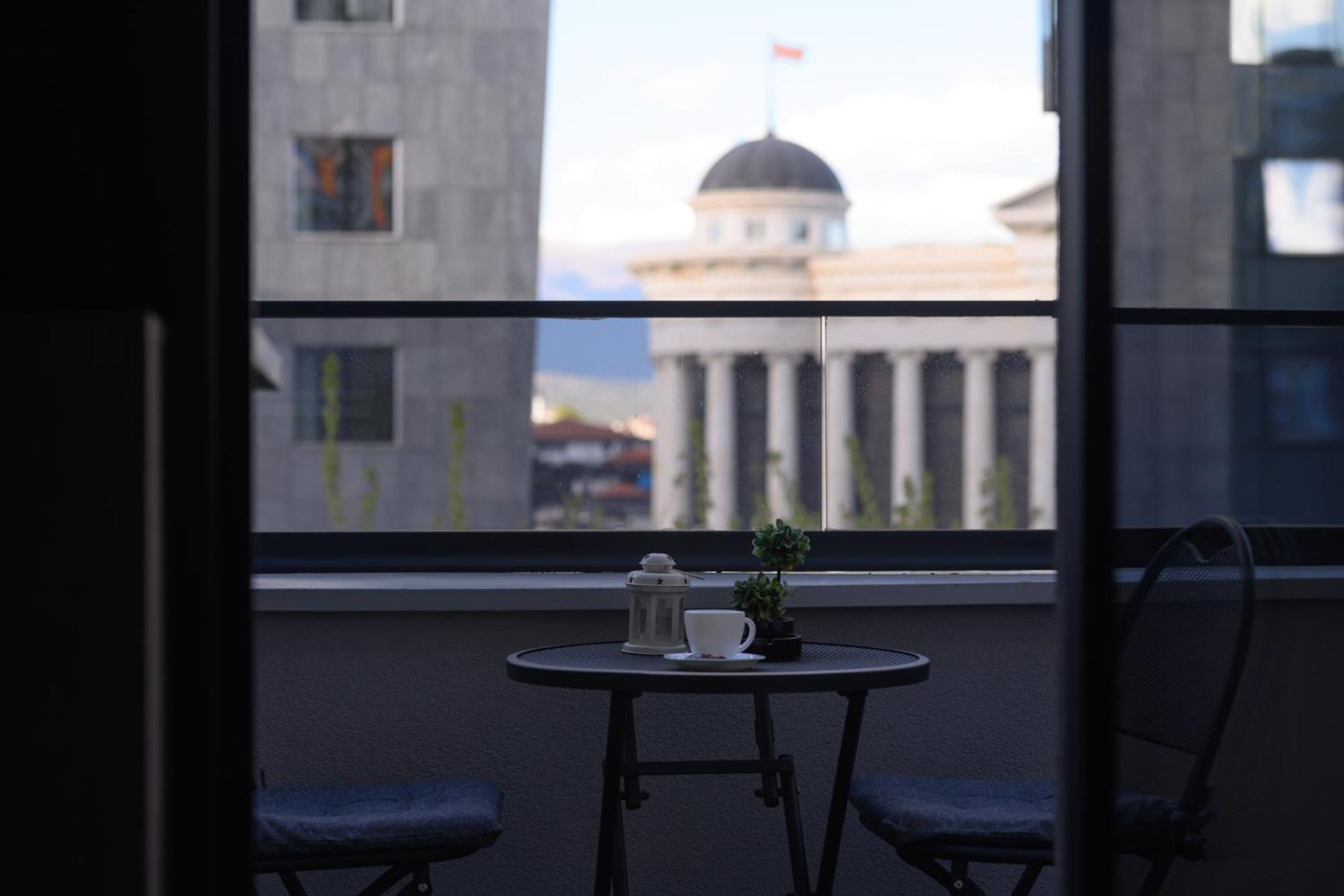 Hotel Macedonia Square สโกเปีย ภายนอก รูปภาพ